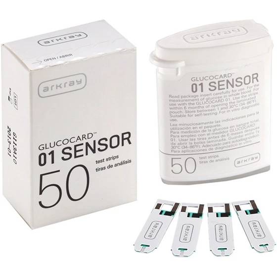تست قند خون گلوکارد 01(GLUCOARD01)50عددی2026