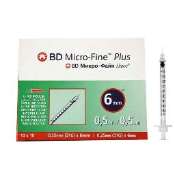 سرنگ انسولین  BD