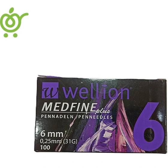 سرسوزن  انسولین WELLIONشماره 6