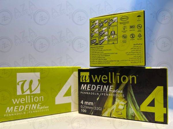 سرسوزن انسولین برند WELLION شماره4