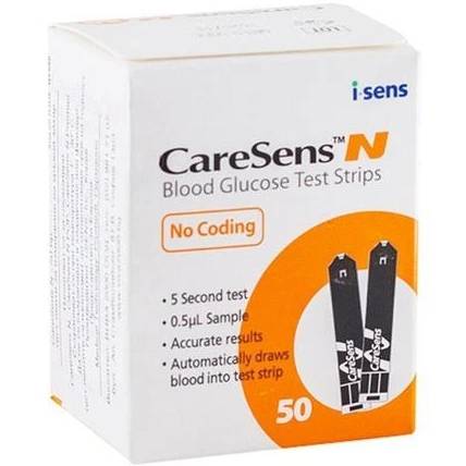 نوارتست قند خون کرسنس  50عددی